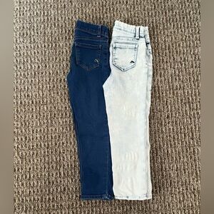 Jordache Blue and Light Blue Jeggings